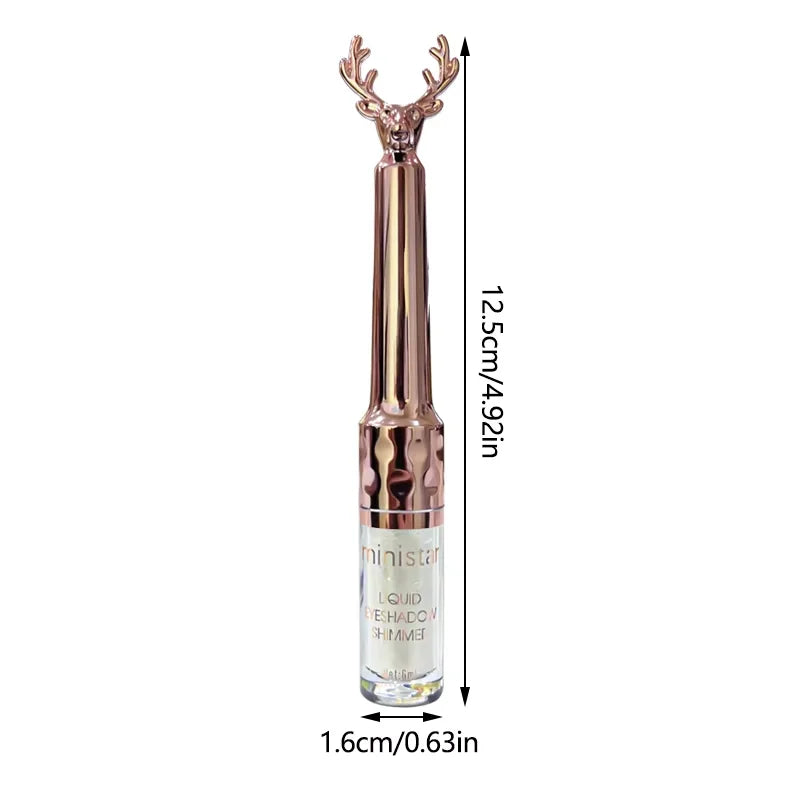 Liquid Eyeshadow High Pigment Waterproof Lasting Not Easy To Fade Pearl Glitter Portable Delicate Women's Eye Makeup - Kimlud