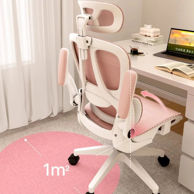 Ergonomic Girls Chair Modern Swivel Designer Unusual Luxury Wheels Aesthetics Chair Adult Unusual Executive Muebles Furniture - Kimlud