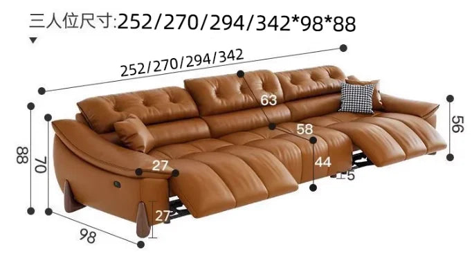 Armrest Loveseat Electric Sofa Waterproof Design Sleeper Recliner Sofa Living Room Apartments Divano Soggiorno Furniture...