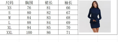 Office Lady Mini Dress Women Autumn Streetwear Long Sleeves Solid Sexy Bodycon Black Dress Casual Clubwear Elegant Party Dresses - Kimlud
