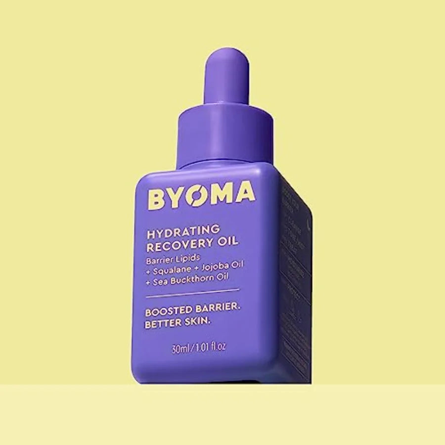 Luxury Hydrating Face Oil Set Squalane Jojoba Seabuckthorn Oil Blend Instant Radiant Glowy Skin Barrier Repair...