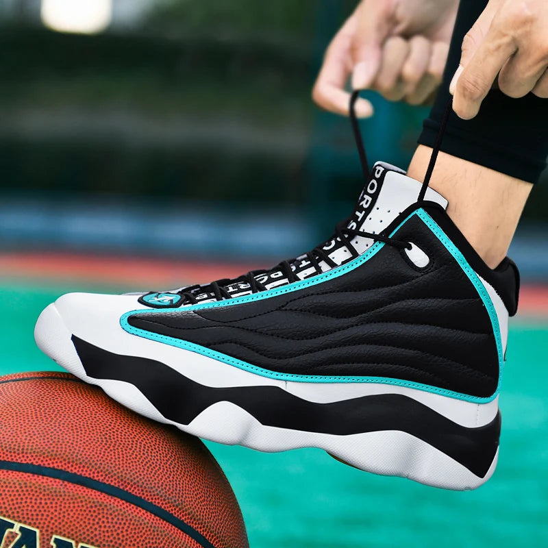 Super Cool Mens Womens Basketball Shoes Luxury Brand Sport Shoes Boy Anti Slip Outdoor Basketball Trainers Wearable Sneakers - Kimlud