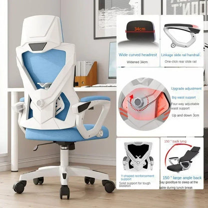 Office Chair, Ergonomic Chair, Adjustable Rotating Computer Chair, Commercial Conference Room, Reclining E-sports Chairs...