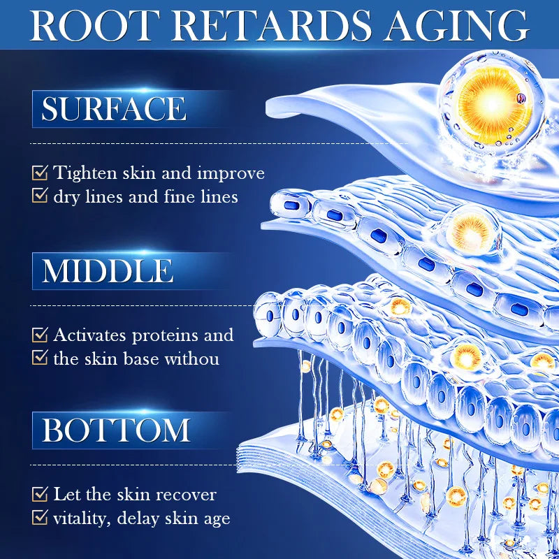 Instant Remove Wrinkle Cream Retinol Face Anti-Aging Firming Lifting Fade Fine Lines Improve Skin Moisturize Brighten...