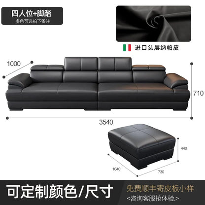 Luxury Living Room Sofas Sectional Minimalist Modern Elegant Sofa Modular Design Divano Soggiorno Di Lusso Home Furniture - Kimlud