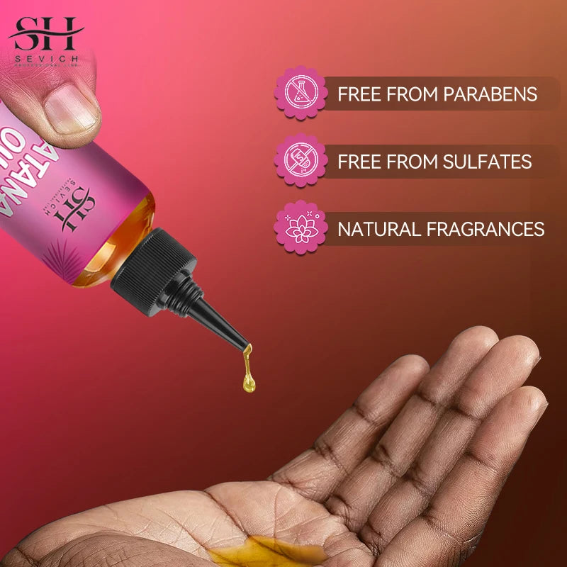 100% Batana Hair Fast Growth Oil Set African Crazy Traction Alopecia Batana Hair Mask Anti Hair Break Hair Regrowth...