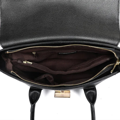 2025 New Genuine Leather Briefcase Women Handbags Large Capacity Ladies Fashion Cowhide Shoulder Messenger Bags Portable...