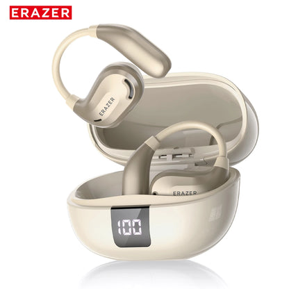 ERAZER XT66PRO Bluetooth Earphones ASMR Headsets DIY APP AI Translator Earbuds Wireless Headphones 13 Hours long life Display - Kimlud