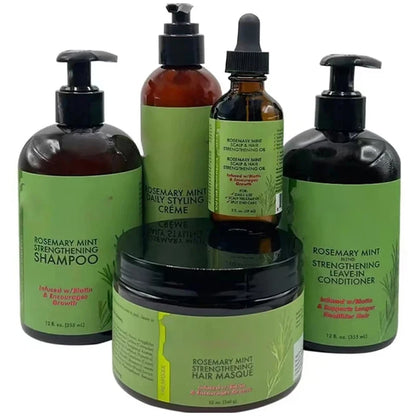 Organics Rosemary Oil mint SET Enhanced Hair Mask Essential Oil Strong Conditioner Moisturizing Repair Hair Care Shampoo