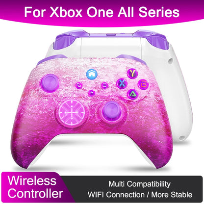 WIFI Gamepad For Xbox One,Xbox Seris S/X PC Dual Vibration 6-axis Gyro Hall Effect Trubo FUNC Wireless Controller Gaming Consola
