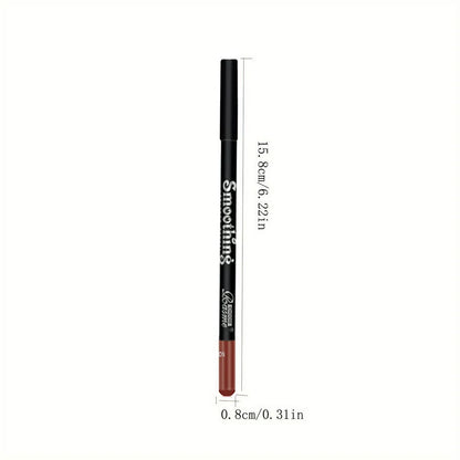 Luxury Matte Lip Liner, Long-Lasting, Smooth Application for Perfect Outline & Filling, Versatile Shades for All Skin Types