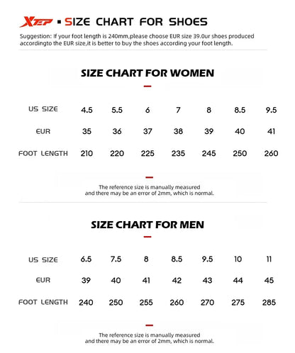 Xtep Men's Running Shoes 2000km 3.0 2025 Spring Lightweight Cushioned Wear-Resistant Training Jogging Sneakers 875119110032