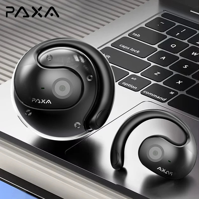 PAXA X15 PRO Wireless Bluetooth Earphones 5.4 Hi-Fi HD Call Stereo Headset IPX5 Sports Game Music Hanging Ear Headphones Mic