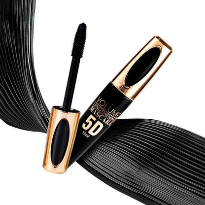 5D Mascara Makeup Waterproof Sweatproof Non-smudgy Slim Color Purple Blue White  Mascara Waterproof  Cosmetics