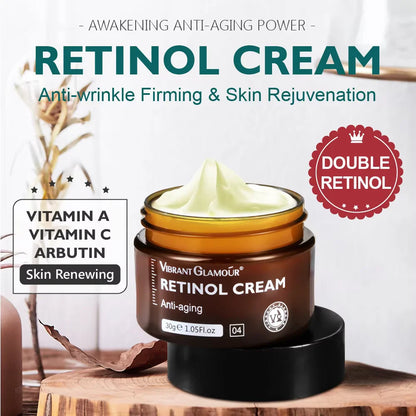 VIBRANT GLAMOUR Retinol Toner Essence Face Cream Cheer Sunscreen Anti Aging Anti Ultraviolet Facial Skin Care 5-Piece...