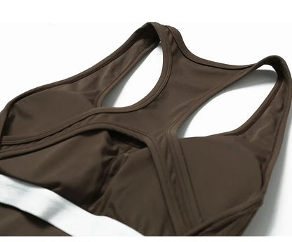 Gym Tracksuit Jumpsuit Sports Overalls for Women Sexy Workout Set Fitness Bodysuit Romper Sportswear Women One-Piece Yoga Suit - Kimlud