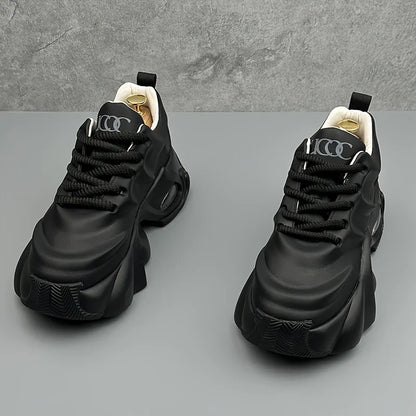 Fashionable Men's Shoes, 2025 Autumn Sports and Leisure Dad Shoes, Versatile Thick Soled High Rise Minimalist Board...