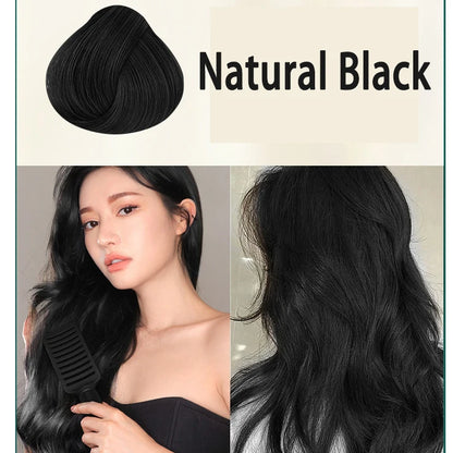 Mokeru Natural Fast Coloring Argan Oil For Hair Dark Brown Argan Speedy Hair Color Shampoo for Gray Hair Dye Shampoo |...