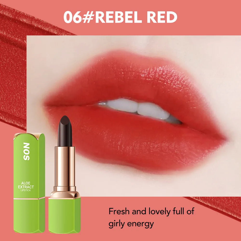 Colorful Lipstick Lipstick Waterproof Long-lasting Non Smudging Moisturizing Natural Lip Gloss Female Makeup