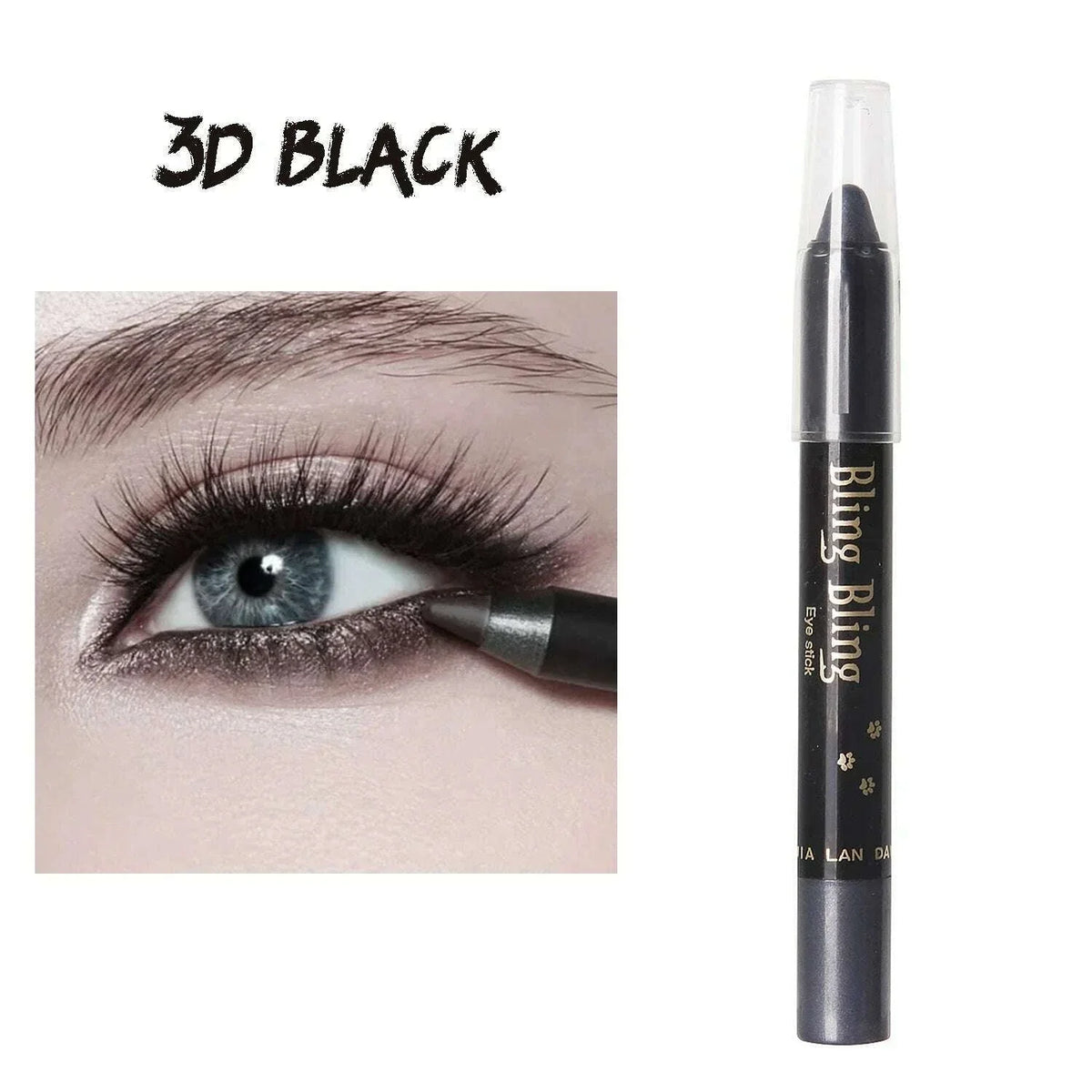 Pearlescent Glitter Eyeshadow Pen Eye Shadow Pencil Waterproof Matte Cream Nude Eye Makeup Pigment Silkworm Eyeliner Shadow Pen