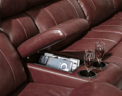 A Modern Luxury Extendable 7 Seater Recliner Sectional Sofa Set Italian L Shaped Recliner Corner Sofa for Living Room |...