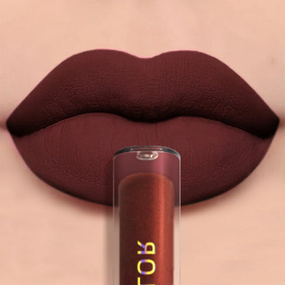 19 Colors Matte Velvet Lip Gloss Waterproof Liquid Lipstick Nude Black Lips Tint Makeup Lip Glaze Cosmetics Red Lip...