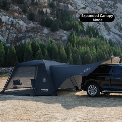 ShineTrip Auto Dome Canopy Series Silver Coated Canopy Oversized Quick Setup Sunproof Camping Auto Dome House Waterproof Tent