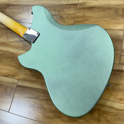 Custom Sage Green electricguitar chrome hardware P90 pickup rosewood fingerboard Electric Guitar-Themed Gift Free...