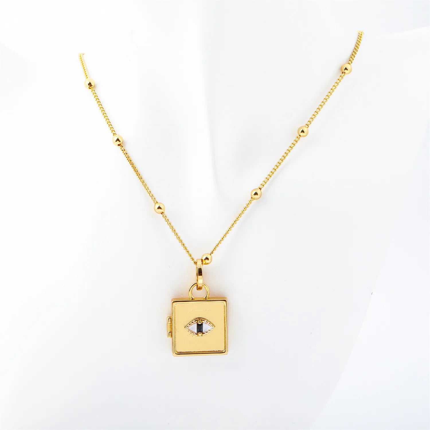 Lettering You're My Soulmate Simple Stainless Steel Chain Necklace Tarnish Free Couples Necklace for Women & Men Jewelry Gifts