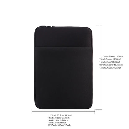 Laptop Inner Bag 11/13/14/15/16/17 Inch Computer Bag Protective Cover, Front Pocket Can Hold Power, Multifunctional Laptop Bag - Kimlud