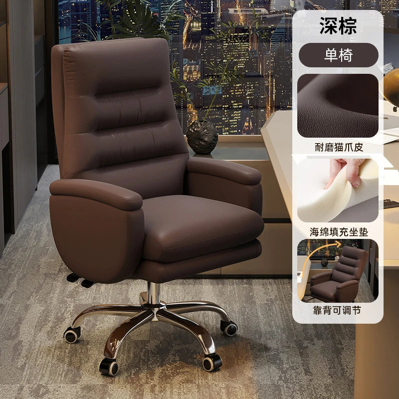 Gaming Executive Office Chair Modern Study Vintage Armchair Office Chair Comfy Wheels Silla Para Escritorio Bedroom...