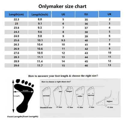 Onlymaker Women Mary Jane Platform Pumps Ankle Strap Thick Round Heel High Heels Dress Buckle Large Size Brand Shoes