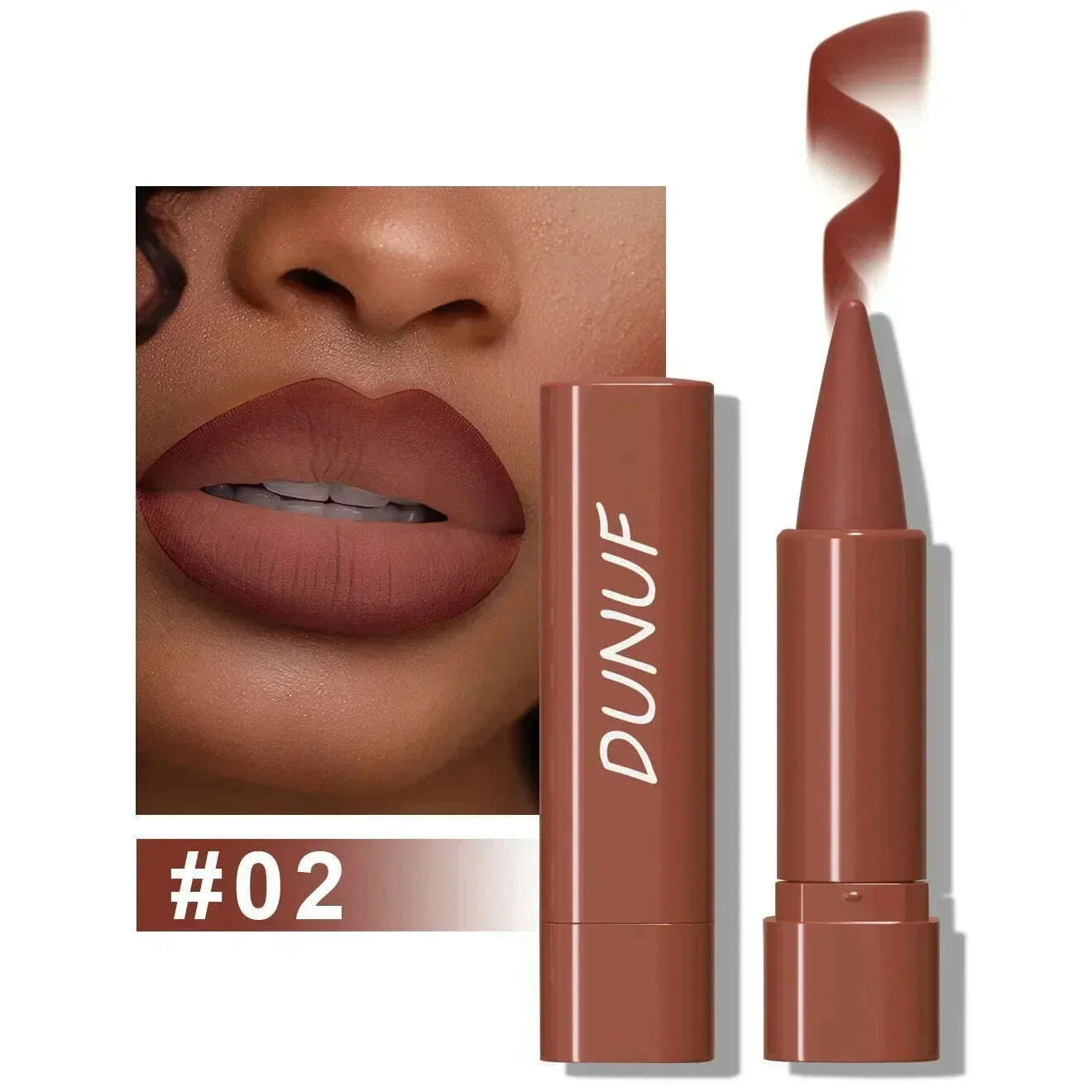 9 Colors Gradient Lip Liner Matte Black Brown Velvet Lipstick Waterproof Non Sticky Contouring Tint Lipliner Crayon Lip Makeup