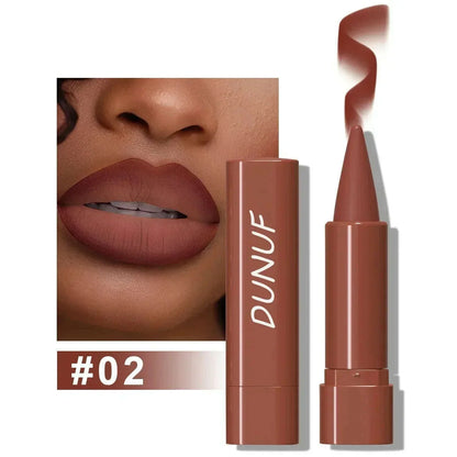 9 Colors Gradient Lip Liner Matte Black Brown Velvet Lipstick Waterproof Non Sticky Contouring Tint Lipliner Crayon Lip Makeup