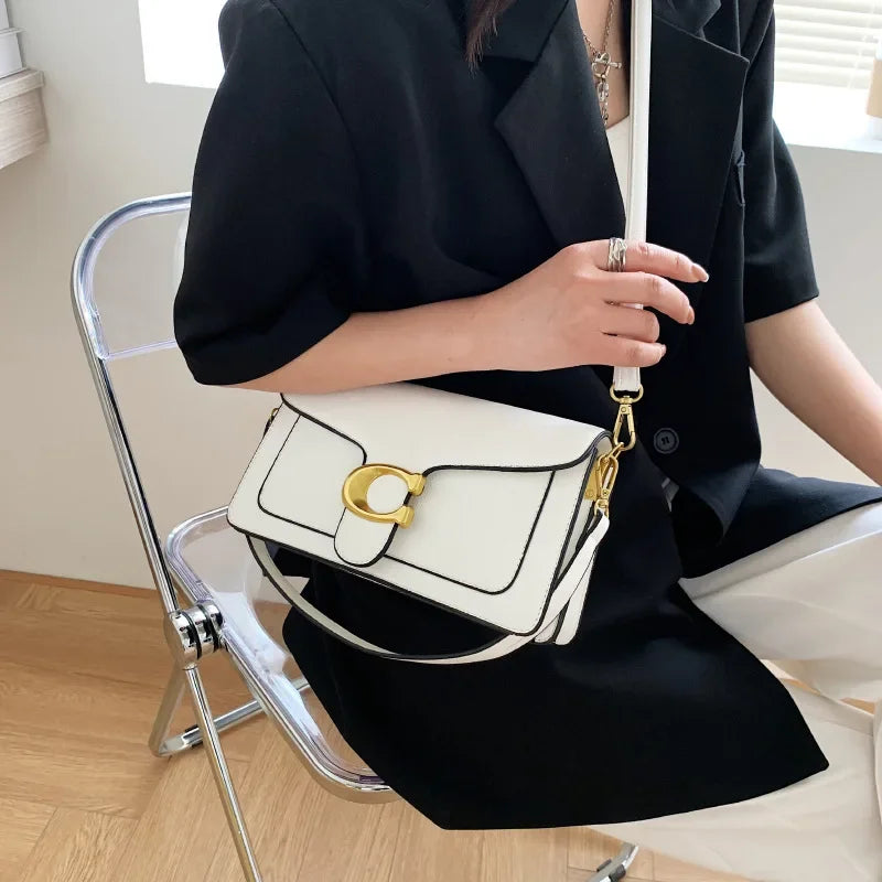 2025 Hot Sale! High-Quality PU Caviar-Grain Square Bag - Minimalist Crossbody Handbag, Fashion-Forward Design | Kimlud...