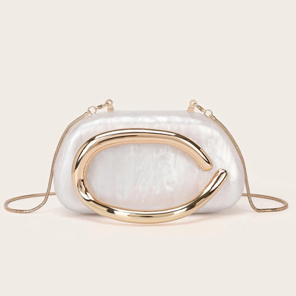 Fashion Women's Handbag Bride Metal Gold Women Luxury Evening Banquet Clutch Bag Shoulder Wedding Purse Party Crossbody...