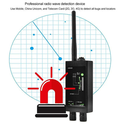 Auto Search Anti Spy Detector Find Hidden Cam Bugs GPS Trackers RF remote control Wireless Signal Alarm Scanner...