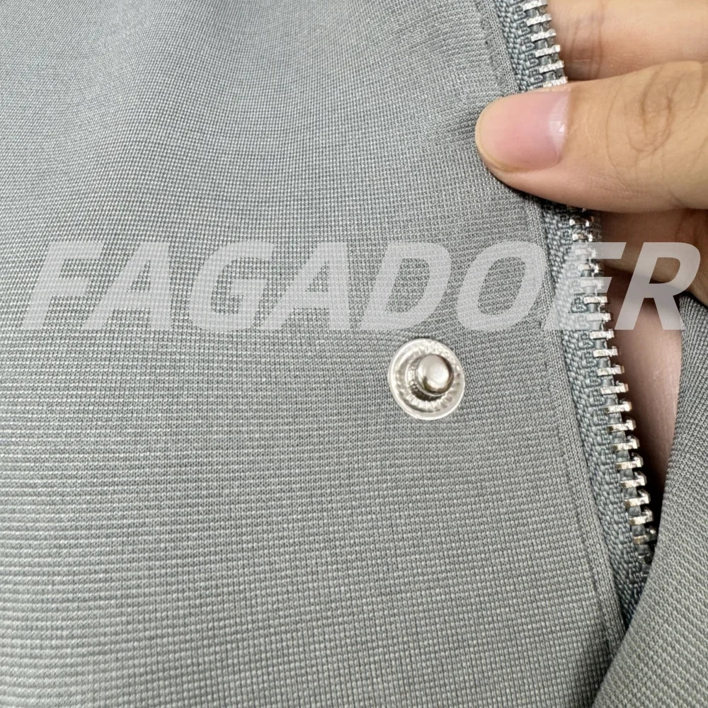 FAGADOER Fashion Sports 2 Pieces Set for Woman Long Sleeve Crop Top and Long Pants Matching Suit Female Streetwear...