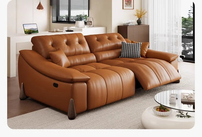 Electric Italian Sofas Minimalist Creative Living Room Leather Multifunctional Sofa High Quality Hallway Sillon Cama...