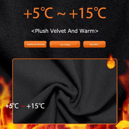 Warm Thin Fleece Jumpsuits Women's Tracksuit Winter One-Piece Sports Suit Black Fitness Jumpsuit Long Sleeves Workout Bodysuit - Kimlud