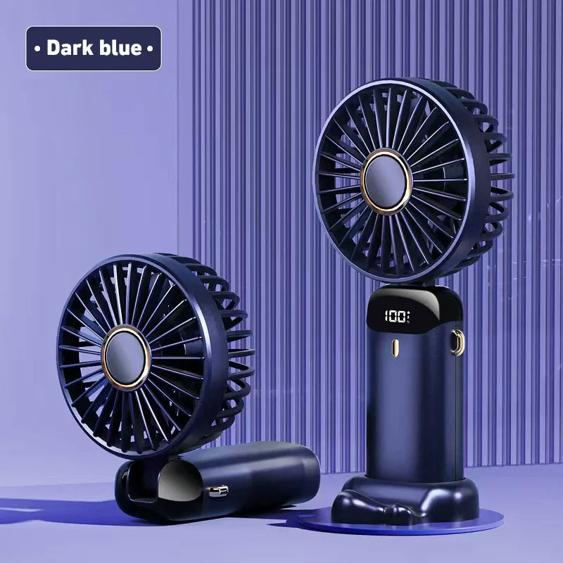 New Electric Fan Portable Air Conditioner Mini Cooler Rechargeable Neck Fans for Home Free Shipping Hand Usb Conditioning Blades