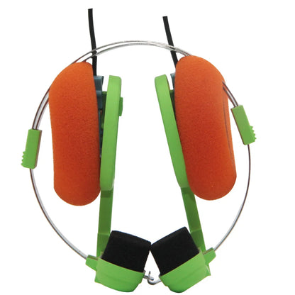 Poyatu Retro  Headphone With Microphone Stereo Classic Open Hifi On-ear HD Earphones Foldable Portable Lightweight  Headset