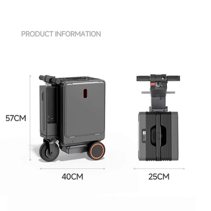 Smart Riding Trolley Luggage Electric Box Spinner Automatic Moving Trolley Suitcase Scooter,electric Carry Ride on...