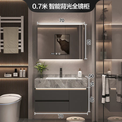 Simple Luxury Bathroom Cabinets Washbasin Vintage Toilet Drawer Bathroom Cabinets Storage Mirrors Mobili Per La Casa Furniture - Kimlud