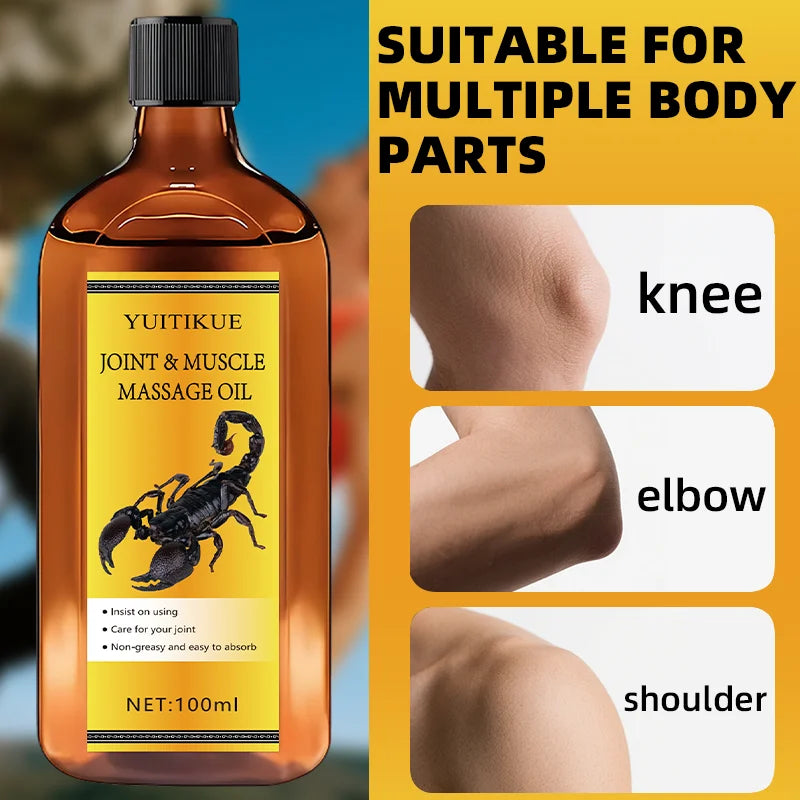 100ml Joint Massage Oil 2, Firming and Moisturizing Body, Massage SPA, Smooth Body Care, Natural Organic Plant Oils |...