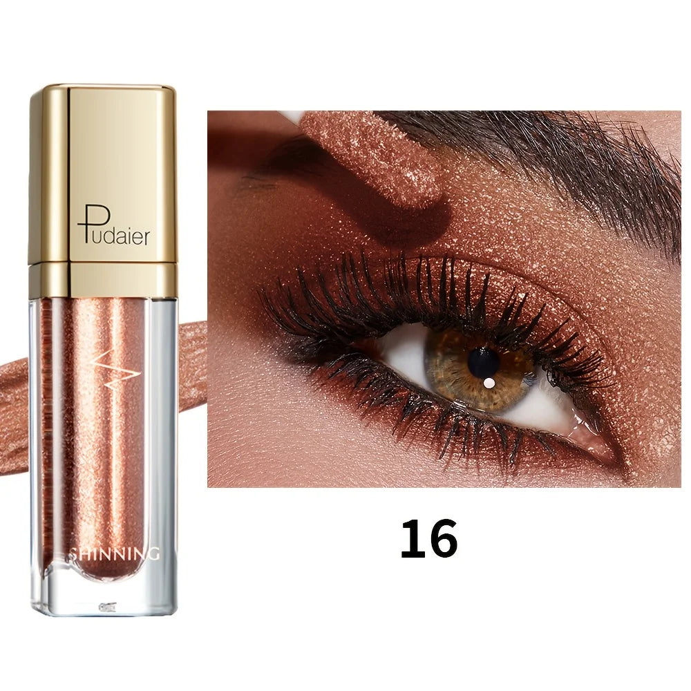 Opulent Diamond-Glow Pearlescent Eyeshadow That Lasts Long, Resists Smudging, And Is Simple to Apply.Ideal for Celebrations.