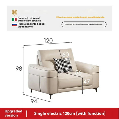Luxury Fancy Sofa Chair Modern Nordic Loveseat Recliner Sofa Daybed Leather Divani Da Soggiorno Furniture Home | Kimlud...