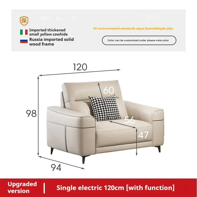 Luxury Fancy Sofa Chair Modern Nordic Loveseat Recliner Sofa Daybed Leather Divani Da Soggiorno Furniture Home | Kimlud...