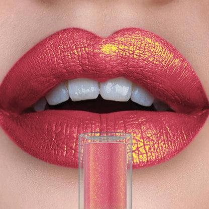 14 Colors Glitter Lip Glaze Hydrating Red Pink Metallic Lip Tint Highly Pigment Lip Gloss Korean Makeup for Women Cosmetics Gift