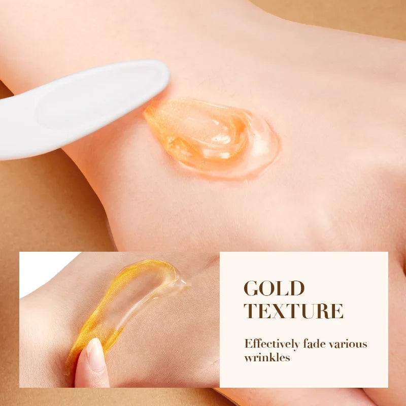 SADOER 24K Golden Pearl Collagen Face Cream Moisturizing Brightening Hydrating Firming Facial Cream Face Skin Care Products - Kimlud